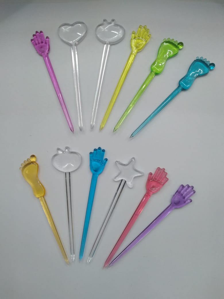 PINCHE ACRILICO COPETIN X 12 UNIDADES