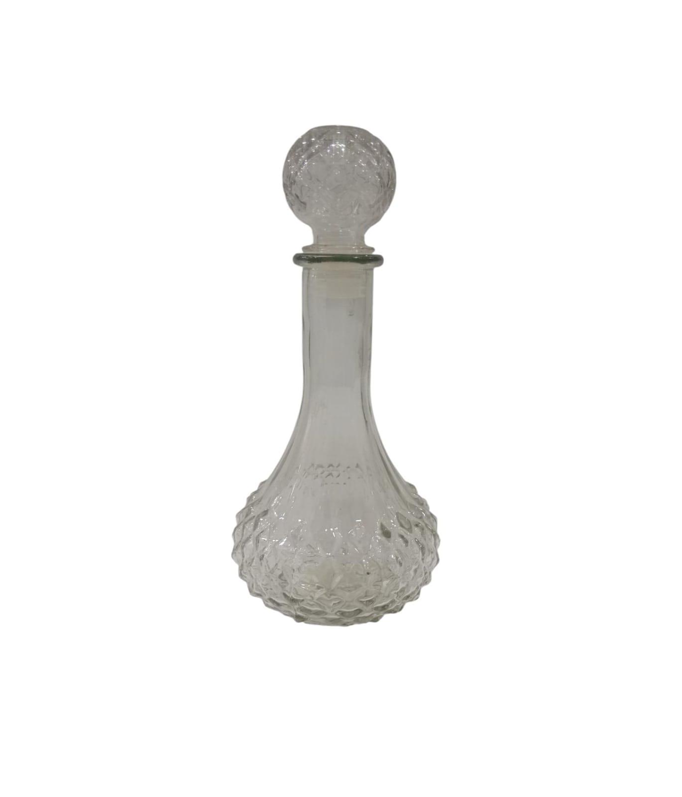 BOTELLA LICORERA VIDRIO 600CC