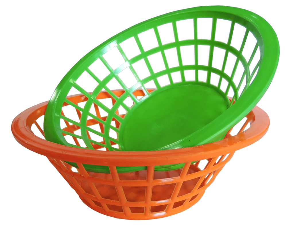 PANERA PLASTICA CALADA ECONOMICA 22CM