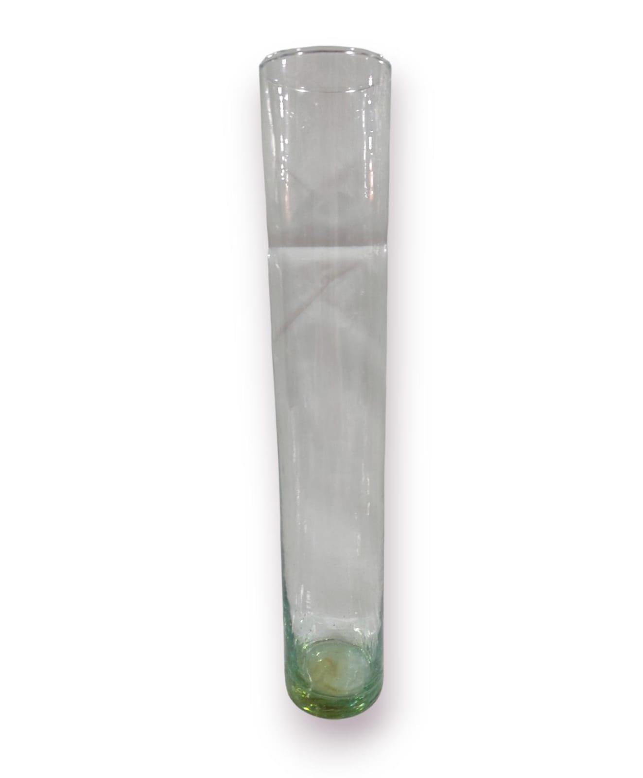 FLORERO VIDRIO LARGO TUBO N*2 27 CM