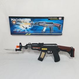 AMETRALLADORA EN CAJA