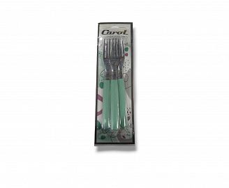TENEDOR CAROL X 3 UNIDADES COLOR VERDE