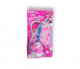 SET DE DOCTOR CON ACCESORIOS EN BLISTER 30CM