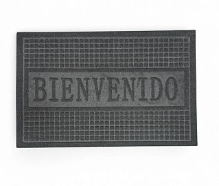 ALFOMBRA/FELPUDO GOMA BIENVENIDO