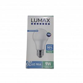 LAMPARA LED 9W LUMAX EN CAJA