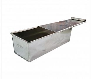 MOLDE PAN LACTA N*2 CON TAPA HOJALATA